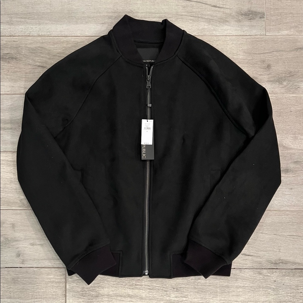 Banana Republic Mens Vegan Suede Jacket - Faux Suede NWT (Size Small)